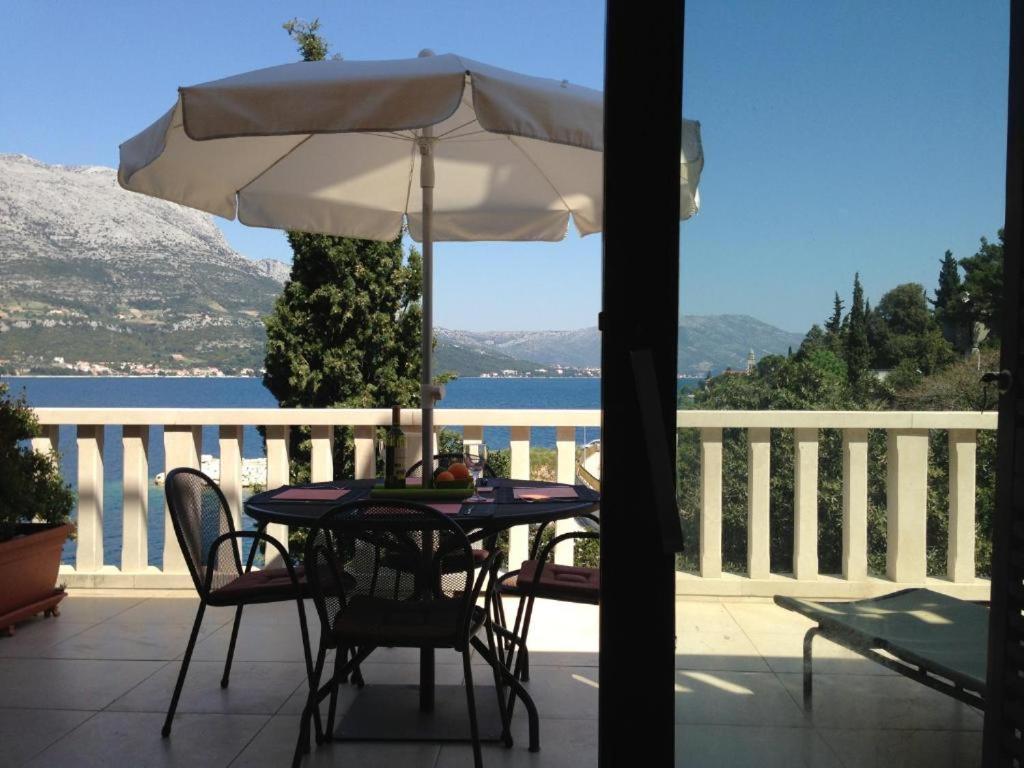 Villa Jade Apartments Front Row Sea View - Walk To Korcula Old Town Medvinjak Ngoại thất bức ảnh