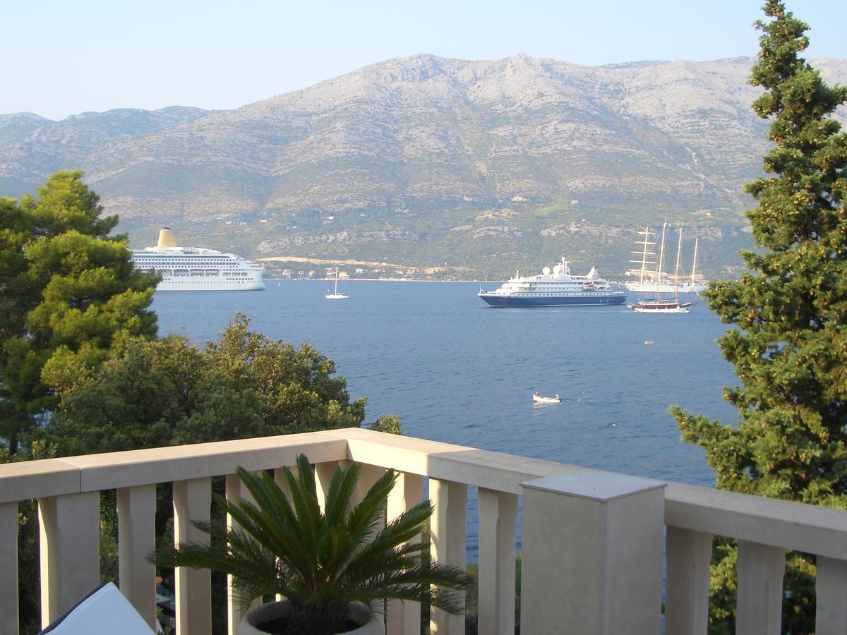 Villa Jade Apartments Front Row Sea View - Walk To Korcula Old Town Medvinjak Ngoại thất bức ảnh