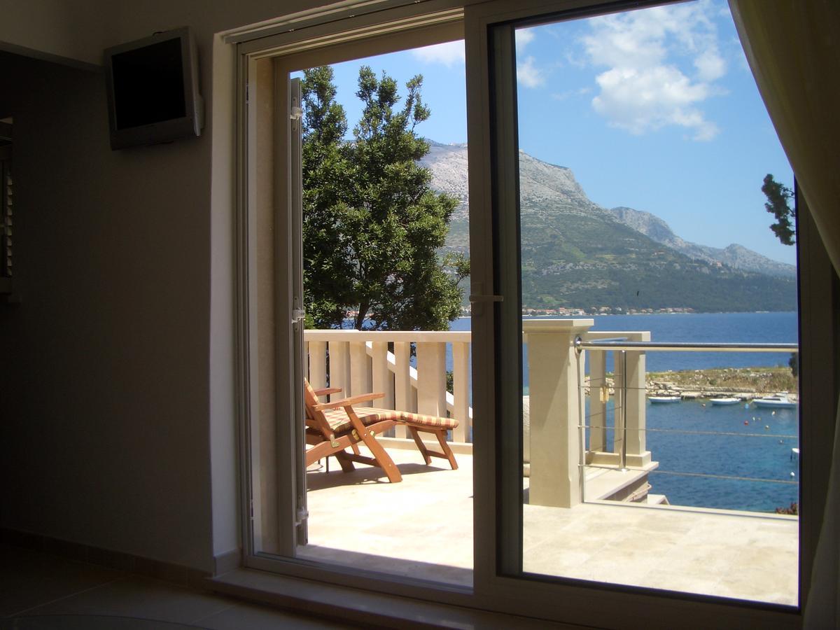 Villa Jade Apartments Front Row Sea View - Walk To Korcula Old Town Medvinjak Ngoại thất bức ảnh