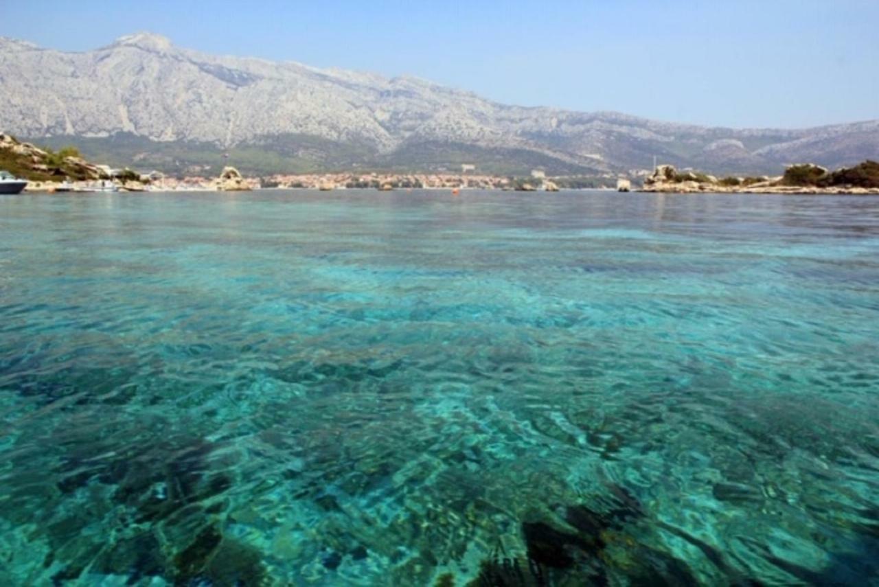 Villa Jade Apartments Front Row Sea View - Walk To Korcula Old Town Medvinjak Ngoại thất bức ảnh